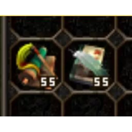 55x KÖTÜ RUH + 55x MÜNZEVİ SET